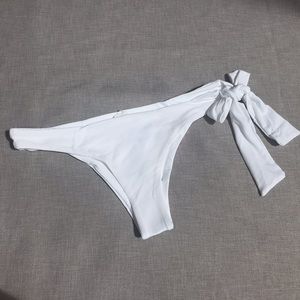 Tavik Ribbed Side tie reversible bikini bottom Med